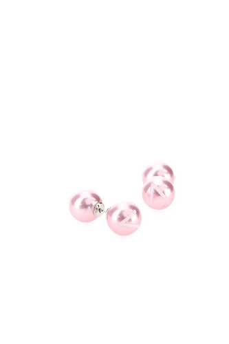 VTMNTS Pink metal earrings / VL12EA100P BABYPINK