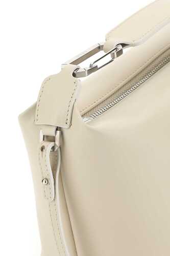 EERA Sand leather Moonbag handbag  / FMLOW IVORY