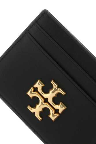 토리버치 Black leather card holder  / 86346 001