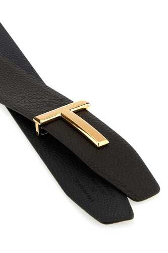 톰포드 Black leather belt  / TB178LCL236S 3BN06