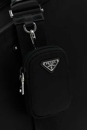 프라다 Black nylon handbag  / 1BG867VB1MRV44 F0002