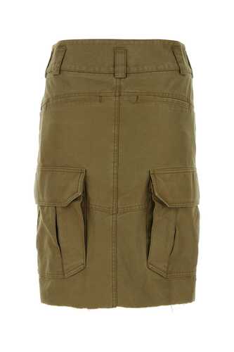 지방시 Army green cotton skirt / BW40Q91YCU 306