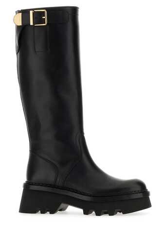 끌로에 Black leather Owena boots / CHC23W926EX 001