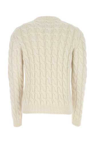 프라다 Ivory alpaca sweater / UMB343S21210HZ F0009