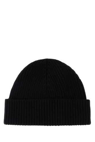 아미 Black wool beanie hat / BFUHA106018 009