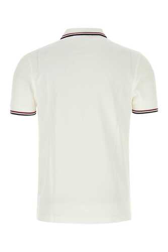 프레드페리 White piquet polo shirt / M3600 T60