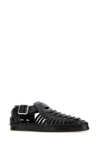 질산더 Black leather sandals / J15WP0045P5135 001