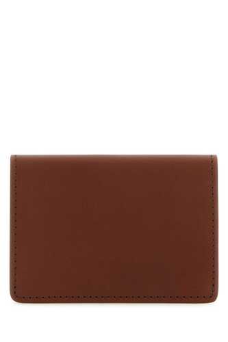 아페쎄 Brown leather Stefan card / PXAWVF63449 CAD