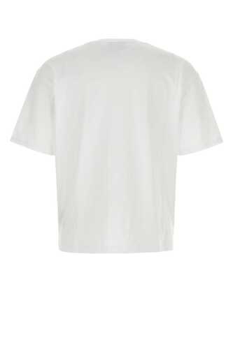 BLUEMARBLE White cotton t-shirt / TS07JE01DA23 WHT