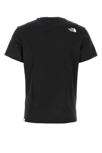 더노스페이스 Black cotton t-shirt / NF0A55GD JK3