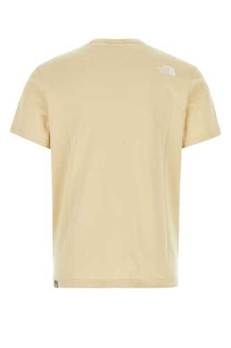 더노스페이스 Beige cotton t-shirt / NF0A827H 3X4