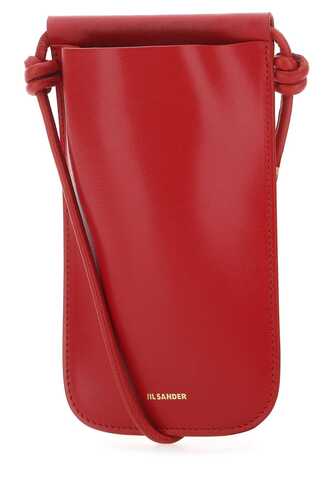 질산더 Red leather phone case / J07VL0003P4841 628