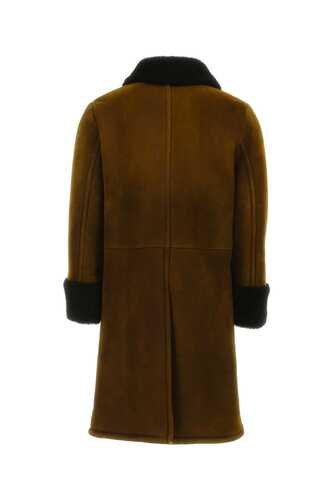 프라다 Chocolate shearling coat / UPS5191UV4 F0C95