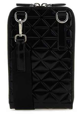 프라다 Black leather phone case / 2ZT0582CNV F0002