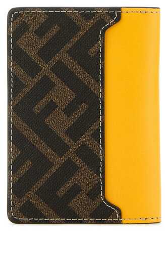 펜디 Yellow leather card holder / 7M0349AFF2 F1M6B
