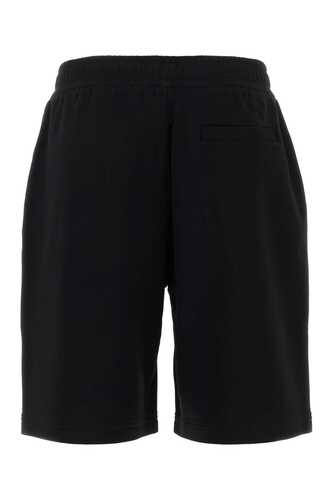 버버리 Black cotton bermuda shorts / 8070683 A1189