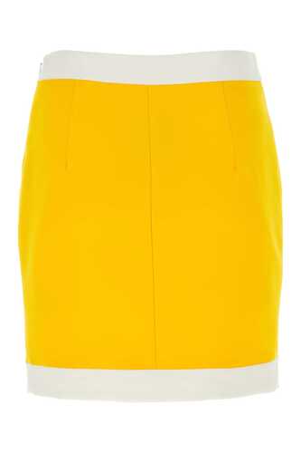 MOSCHINO Yellow stretch jersey / A01180424 4028