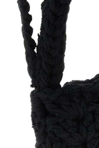 MARCO RAMBALDI Black cotton blend / KNBAG011 10