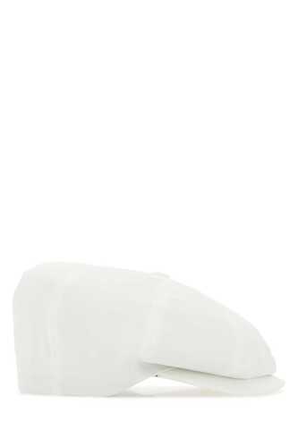 BORSALINO White cotton baker / B15113EB0045 823A