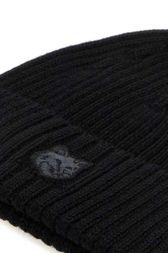 MAISON KITSUNE Black wool / LM06111KT1022 P199