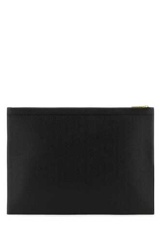 톰브라운 Black leather document / MAC020L00198 001