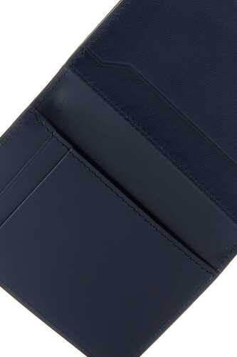 MONTBLANC Blue leather cardholder / 131693 INKBLUE
