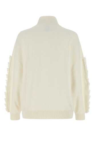 BARRIE Ivory cashmere oversize / A00C30368 160