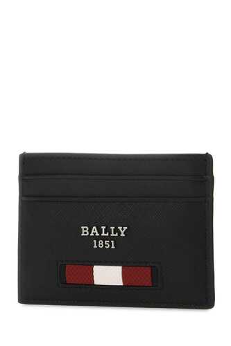 발리 Black leather card holder / BHARMY603231 F106