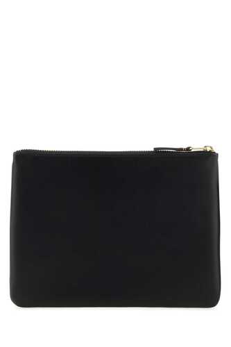 꼼데가르송 Black leather pouch / SA5100 BLACK