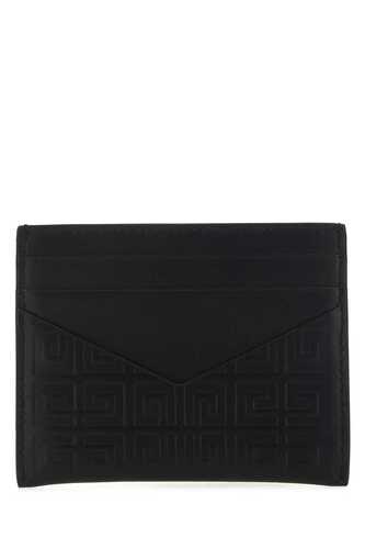 지방시 Black leather card holder  / BB60K9B1J5 001