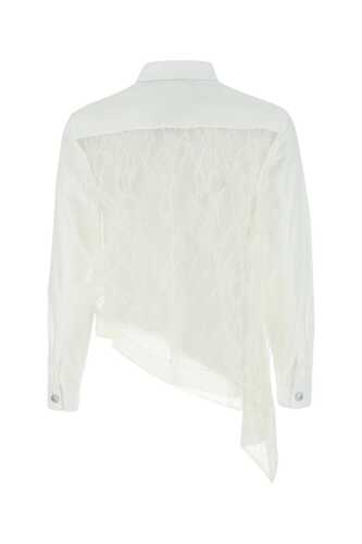 KOCHE White cotton and lace / SK1DL0033S53511 100