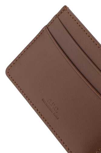 아페쎄 Brown leather card holder / PXAWVH63028 CAD