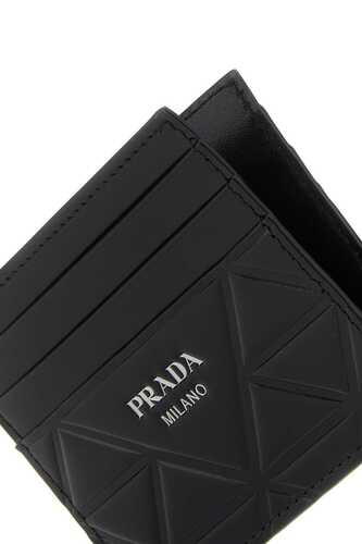 프라다 Black leather card / 2MC2232CNV F0002