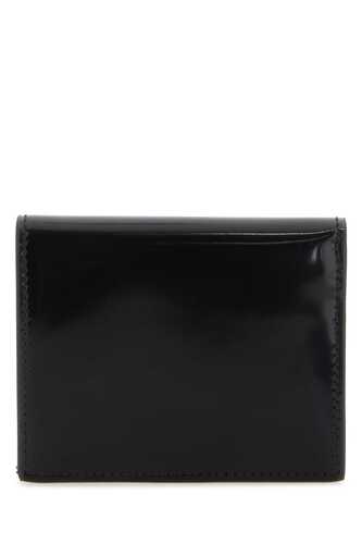 페라가모 Black leather wallet / 220434760658 NERO