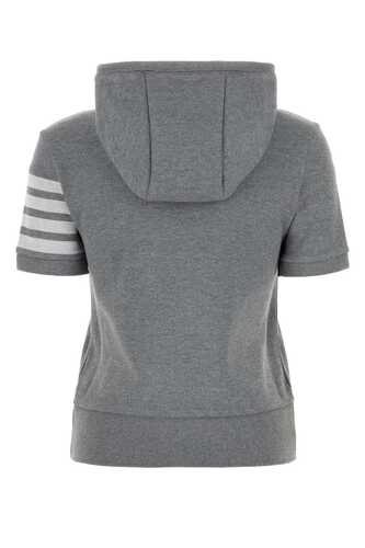 톰브라운 Grey cotton sweatshirt / FJT273A07545 035