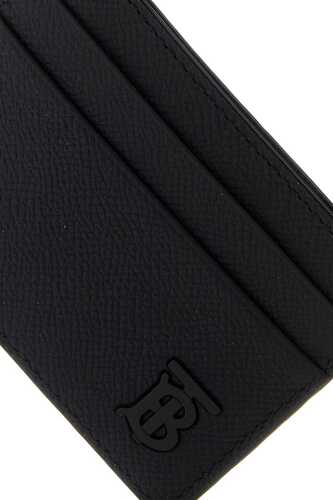 버버리 Black leather card holder  / 8069729 A1189