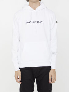 MONCLER X FRGMT Printed cotton hoodie 8G00003