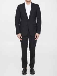 DOLCE&amp;GABBANA Two-piece suit in black wool GK0EMT