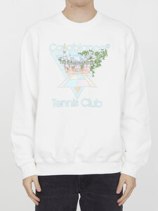 카사블랑카 Tennis Club Icon sweatshirt MF23-JTP-001-09