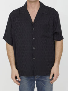 발렌티노가라바니 Toile Iconographe silk shirt 4V3AAA90