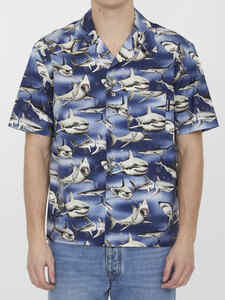 팜엔젤스 Shark print shirt PMGA110S23FAB005