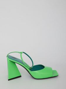 THE ATTICO Green Piper sandals 231WS599