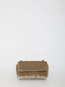 TORY BURCH Kira Velvet Mini Flap Bag 156875