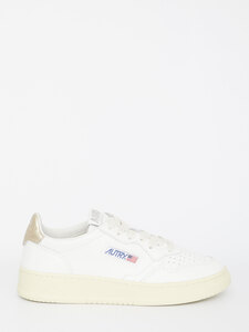 AUTRY Medalist white and gold sneakers AULW