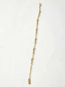 SAINT LAURENT Cassandre chain bracelet 757664