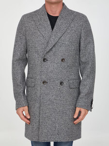 토넬로 Herringbone wool coat L1CW861