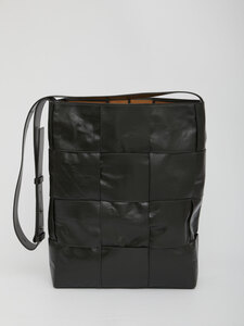 BOTTEGA VENETA Leather shopping bag 729551