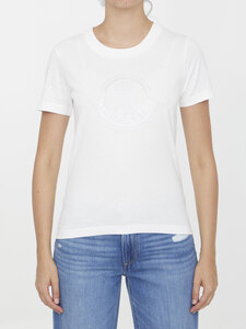 몽클레르 그레노블 Crystal logo t-shirt 8C00034