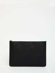 MAISON MARGIELA Black leather pouch SA1TT0001
