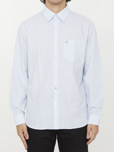 구찌 Striped cotton shirt 751065